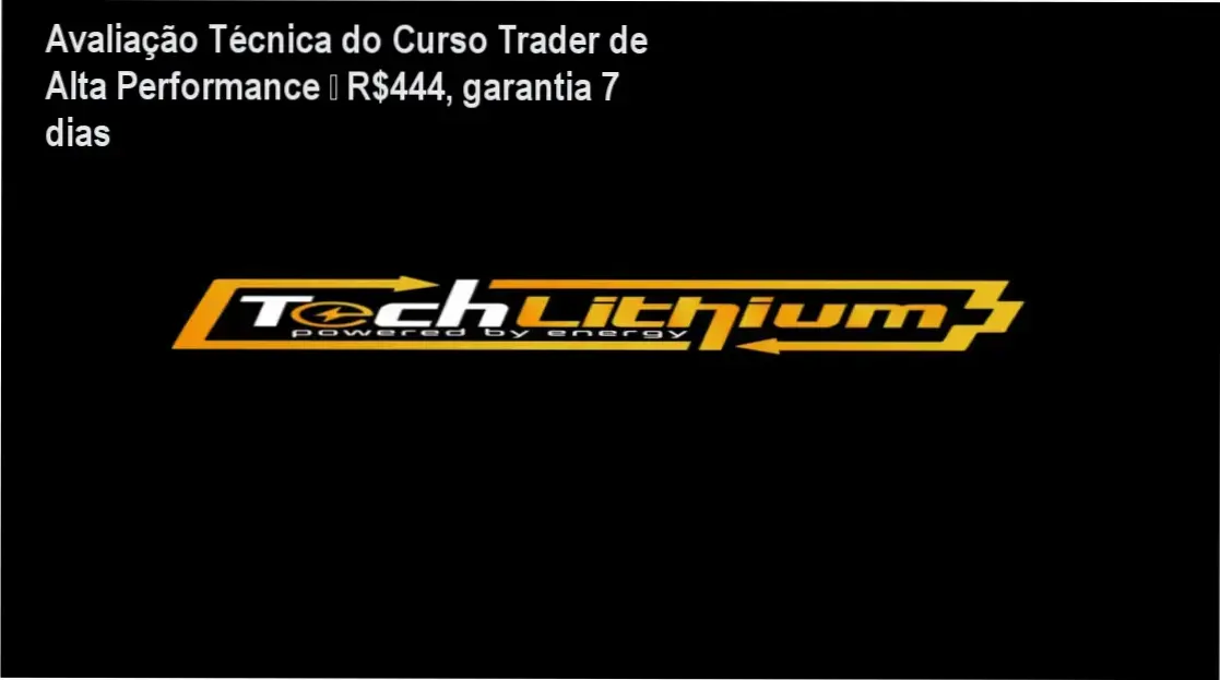 Página promocional do Curso Trader de Alta Performance de Marcelo Sardinha com destaque para preço e garantia