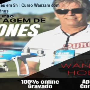 Domine Drones em 9h – Curso Wanzam com Garantia e Bônus