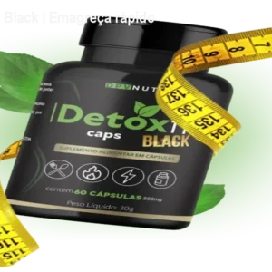 Detox Fit Caps Black – Emagreça rápido e natural hoje
