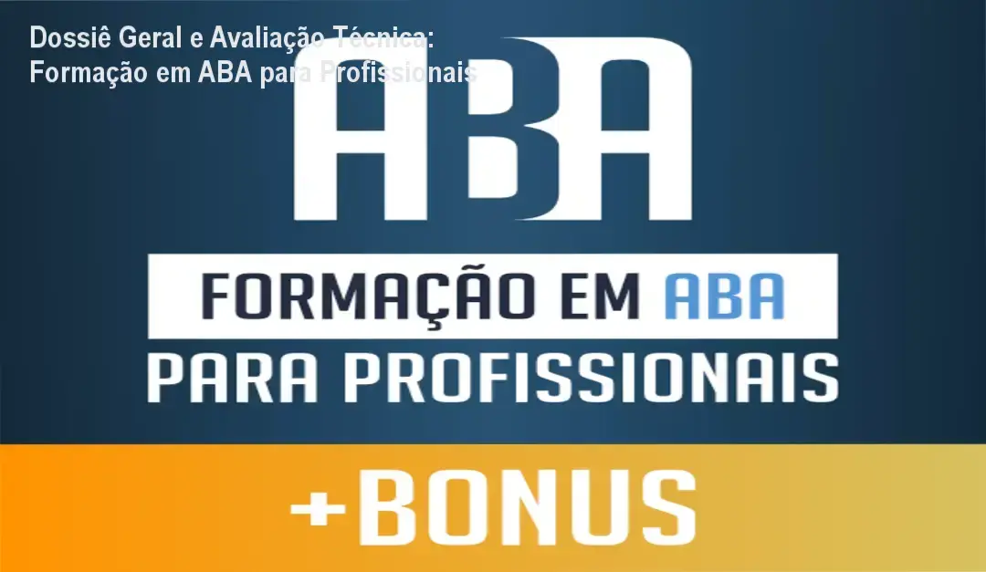 Gráfico de desempenho técnico do ecossistema Formação em ABA para Profissionais