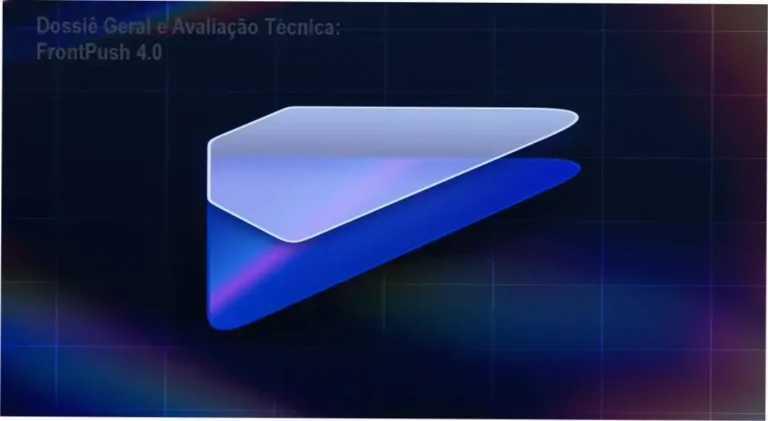 Gráfico de desempenho técnico do ecossistema FrontPush 4.0