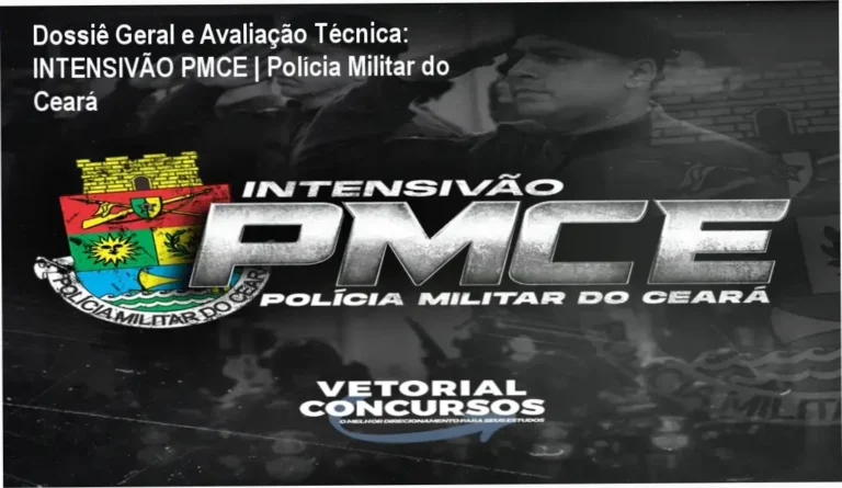 Gráfico de desempenho técnico do ecossistema INTENSIVÃO PMCE | Polícia Militar do Ceará