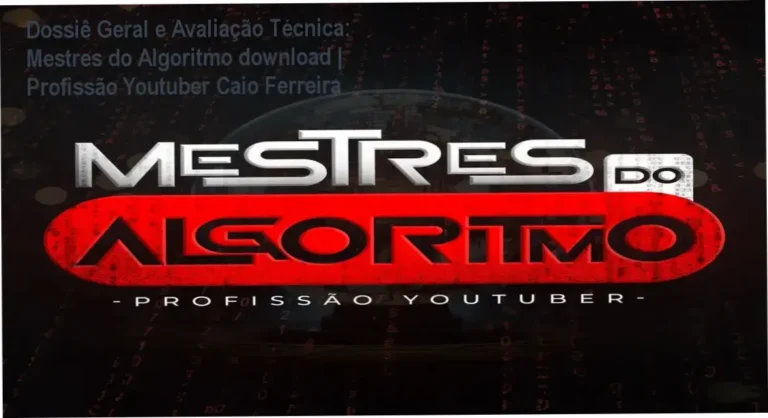 Gráfico de desempenho técnico do ecossistema Mestres do Algoritmo download | Profissão Youtuber Caio Ferreira