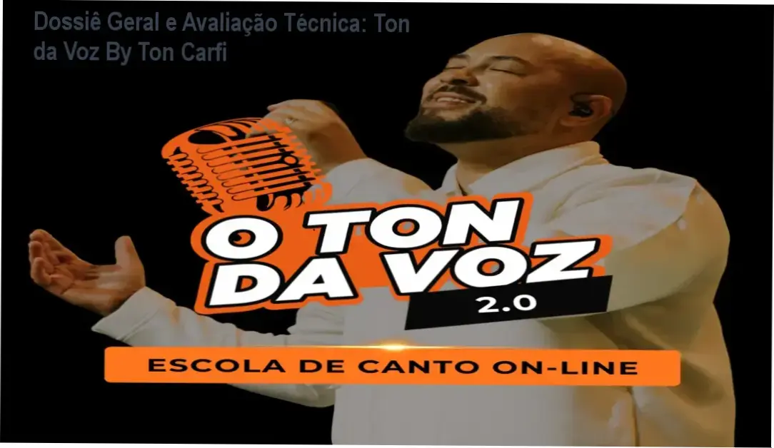Dossiê Geral e Avaliação Técnica: Ton da Voz By Ton Carfi 1 Gráfico de desempenho técnico do ecossistema Ton da Voz By Ton Carfi
