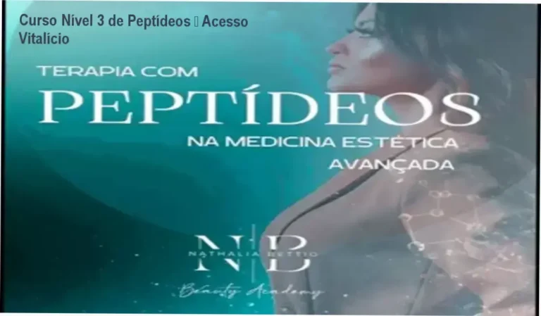 Dra Nathalia Bettio – acesso vitalício ao curso de terapia com peptídeos