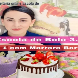 Curso de confeitaria online Escola de Bolo 3.0