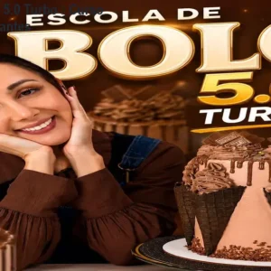 Escola de Bolos 5.0 Turbo – Curso online para iniciantes