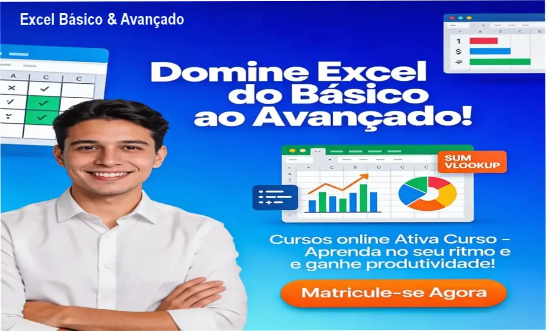 Excel Básico & Avançado 1 Excel Básico & Avançado CUPOM DE DESCONTO