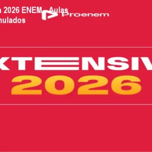 Curso Extensiva 2026 ENEM - Aulas Dinâmicas e Simulados