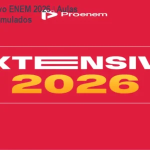 Curso Extensivo ENEM 2026 – Aulas Dinâmicas e Simulados
