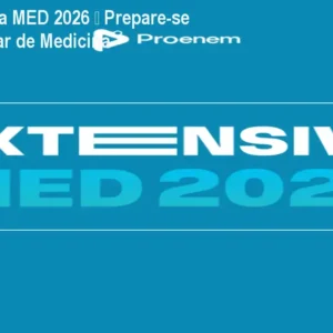 Curso Extensiva MED 2026 – Prepare-se para o vestibular de Medicina