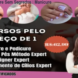 Curso Pedicure Sem Segredos – Manicure Profissional