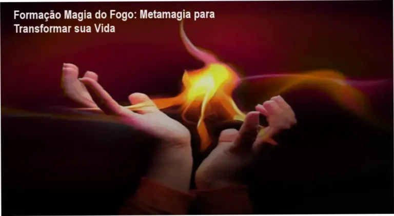 Formação Magia do Fogo: Metamagia para Transformar sua Vida 5 Imagem ilustrativa da Formação Magia do Fogo mostrando símbolos de fogo e energia espiritual