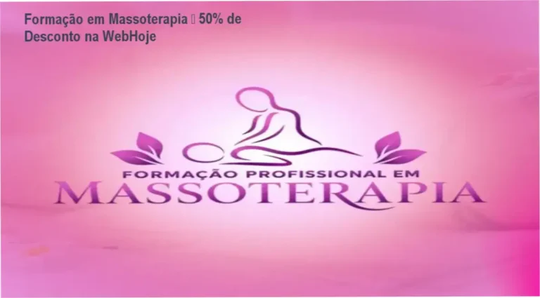 Formação em Massoterapia – 50% de Desconto na WebHoje 1 Formação em Massoterapia WebHoje credibilidade ABRATH