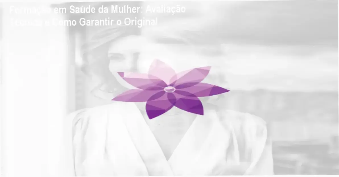 Imagem da Formação em Saúde da Mulher mostrando a especialista Camila Mercali em palestra online
