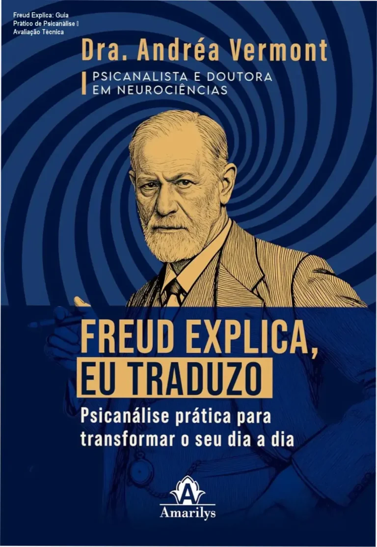 Capa do ebook Freud explica eu traduzo, destaque dos benefícios da psicanálise prática para ansiedade e burnout