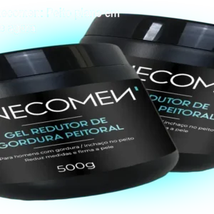Gel Redutor Ginecomen: Peito plano em 90 dias – Compre agora