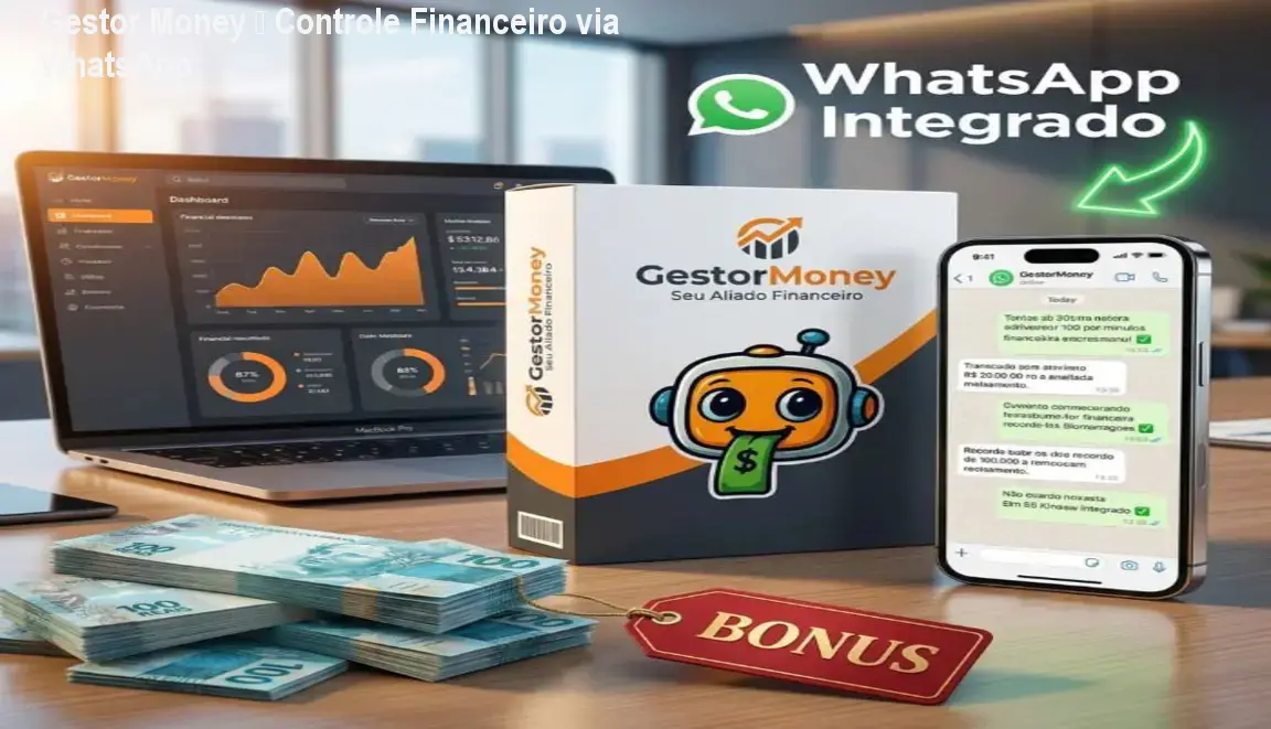 Gestor Money – Controle Financeiro via WhatsApp 1 Gestor Money – Controle Financeiro via WhatsApp