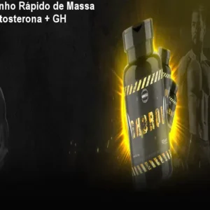 GHDROL – Ganho Rápido de Massa Muscular, Testosterona + GH