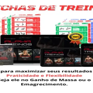 Guia Completo de Treinos com Vídeos e GIFs – Treine em Casa por R$10