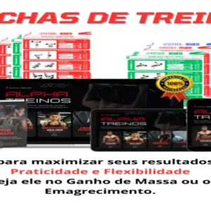 Guia de Treinos com GIFs e Vídeos – 24 dias