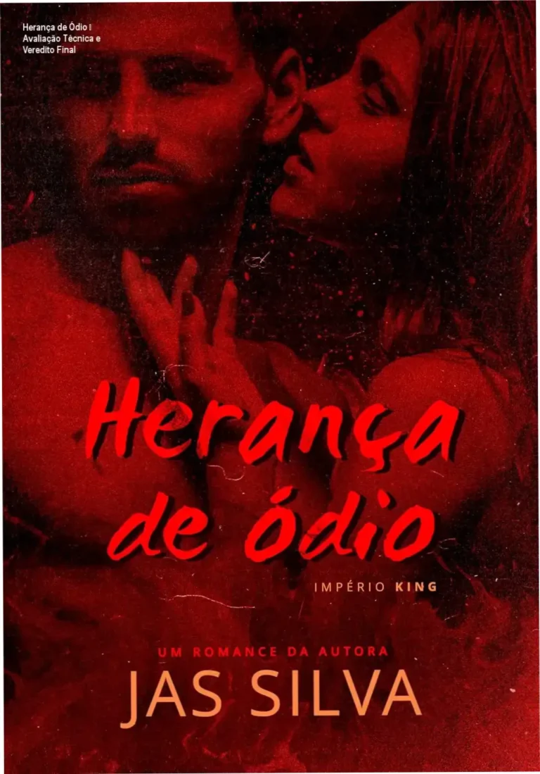 Capa do eBook Herança de Ódio de Jas Silva mostrando o título e atmosfera de romance negro