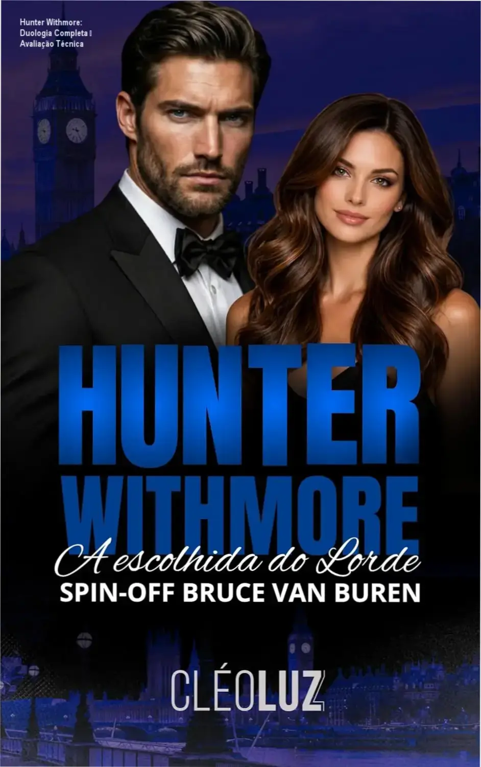 Capa do eBook Hunter Withmore – A Escolhida do Lorde, duologia completa em Kindle