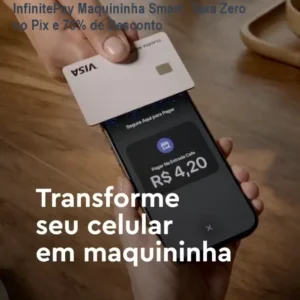 InfinitePay Maquininha Smart: Taxa Zero no Pix e 75% de Desconto