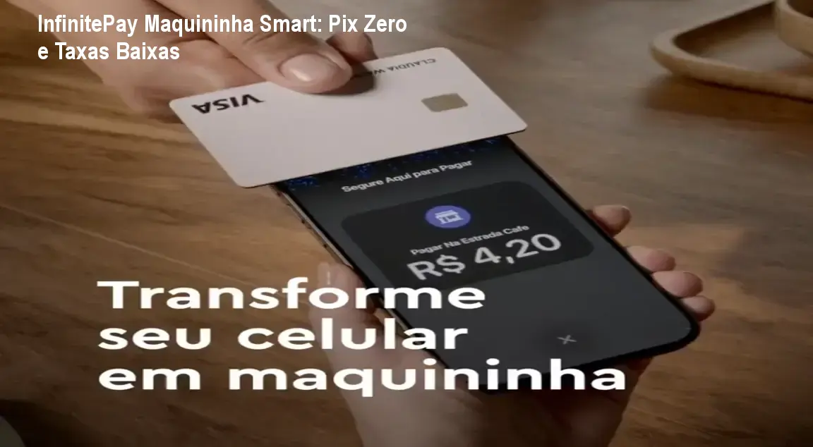 InfinitePay Maquininha Smart: Pix Zero e Taxas Baixas 1 InfinitePay Maquininha Smart: Pix Zero e Taxas Baixas