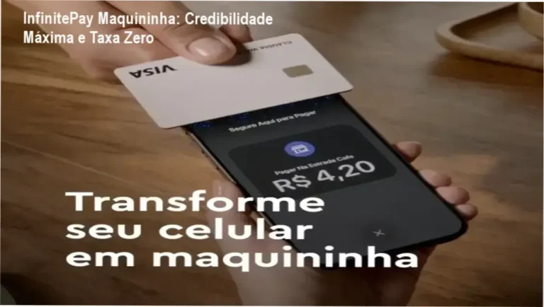 InfinitePay Maquininha custo-benefício, taxa zero Pix e investimento acessível