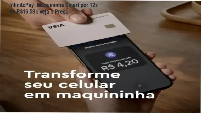 InfinitePay Maquininha Smart – custo-benefício imbatível e valor percebido