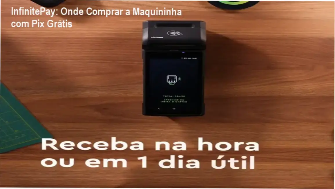 InfinitePay Maquininha – Pix grátis e desconto de taxa