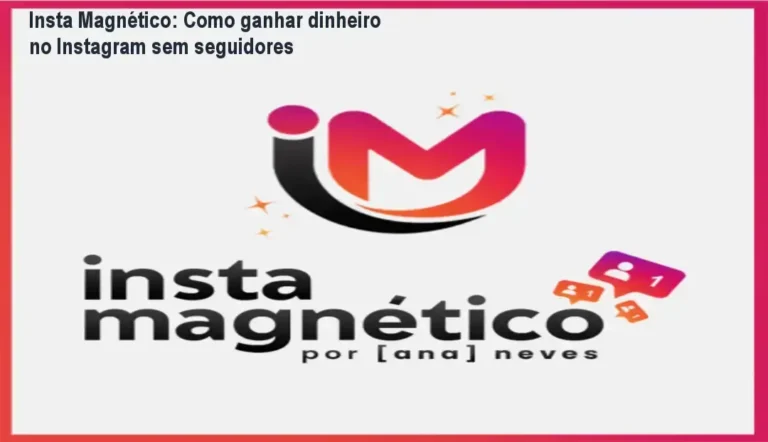 Tela do curso Insta Magnético mostrando bônus e desconto exclusivo