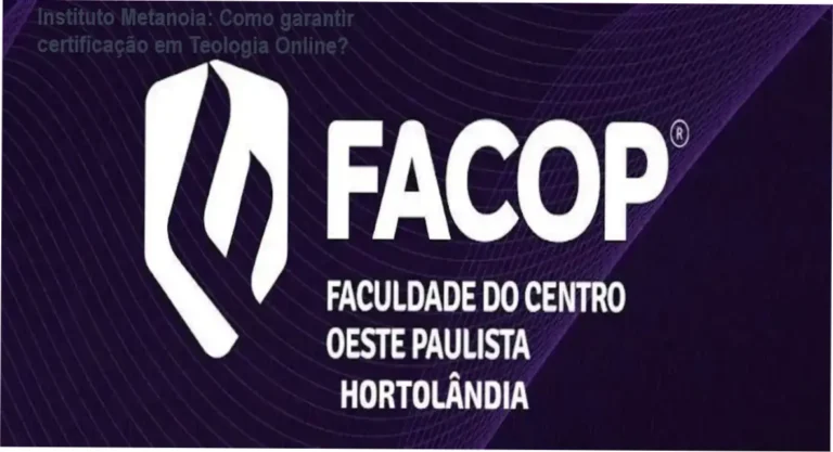Imagem da Plataforma Online da Formação Teológica do Instituto Metanoia com certificado reconhecido