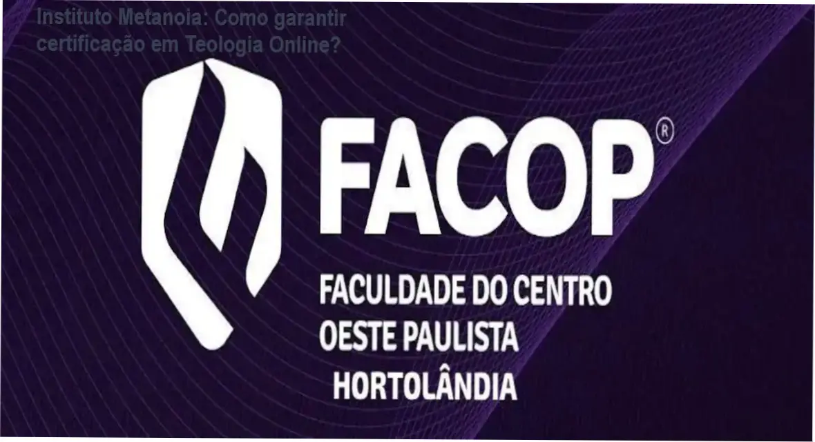 Imagem da Plataforma Online da Formação Teológica do Instituto Metanoia com certificado reconhecido