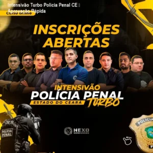 Intensivão Turbo Polícia Penal CE – Aprovação Rápida