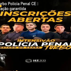 Intensivão Turbo Polícia Penal CE – R$297, aprovação garantida