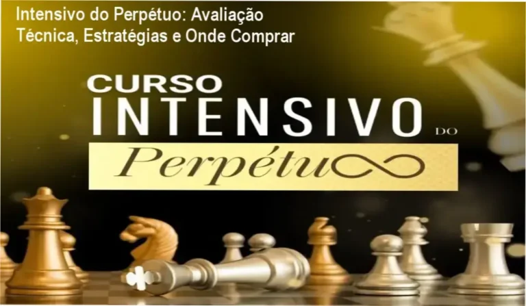 Imagem promocional do Intensivo do Perpétuo mostrando bônus e onde adquirir a mentoria oficial