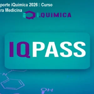 IQPASS Passaporte iQuímica 2026 – Curso de Química para Medicina