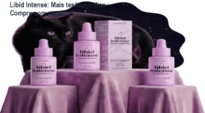 Gotas sublinguais de Libid Intense aumentando libido feminina