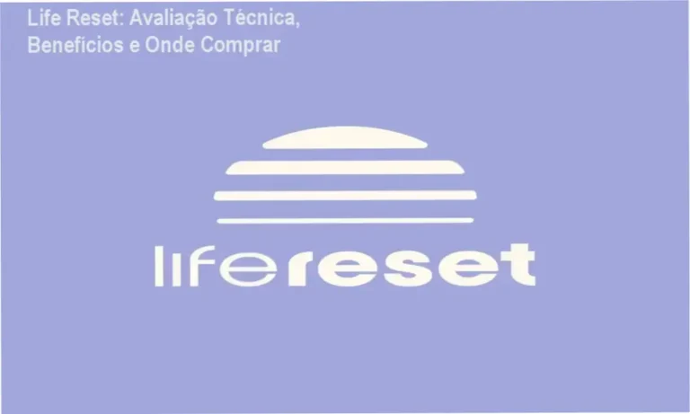 Capa do Life Reset mostrando benefícios de reprogramação mental e energia