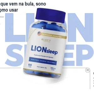 LIONsleep: O que vem na bula, sono reparador e como usar
