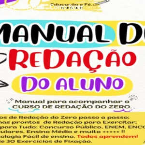 Manual de Redação do Aluno – Como fazer redação ENEM e concursos