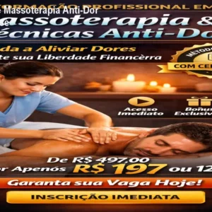 Curso Online de Massoterapia Anti-Dor Prof. Wendel José