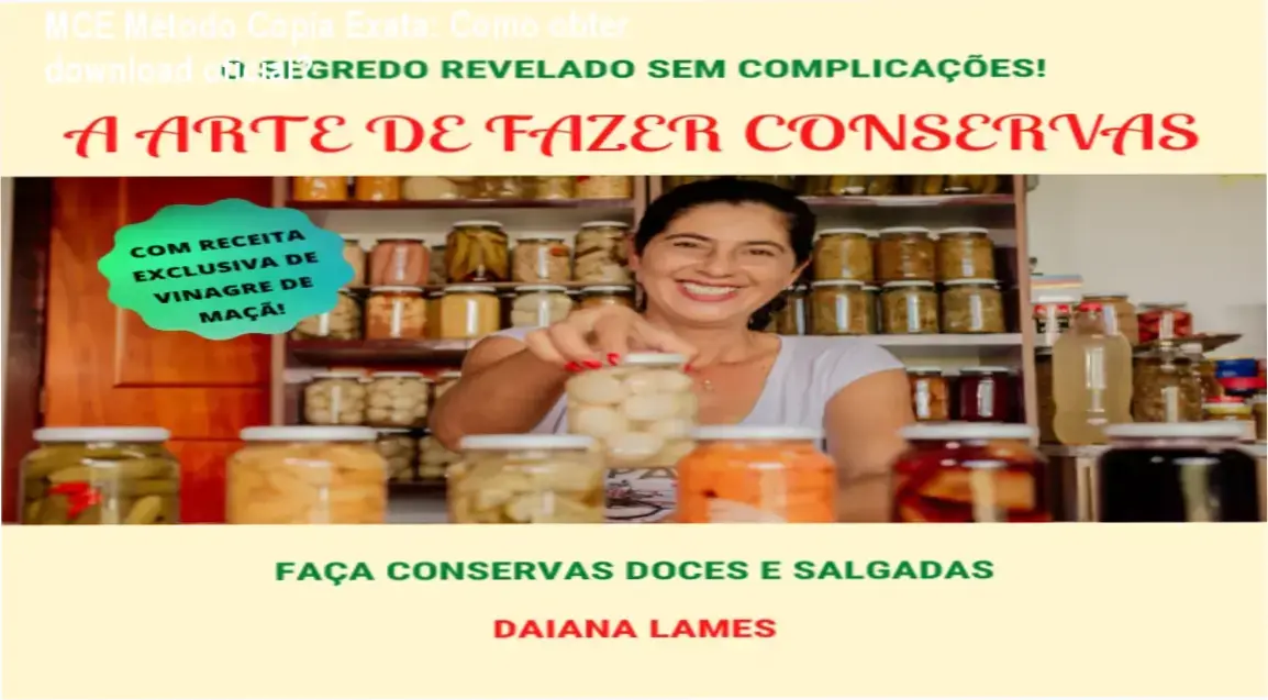 MCE Método Cópia Exata: Como obter download oficial? 1 Tela do aplicativo MCE Método Cópia Exata mostrando opção de download oficial
