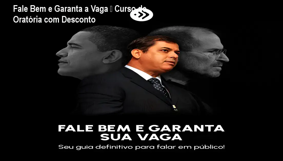 Fale Bem e Garanta a Vaga – Curso de Oratória com Desconto 1 Fale Bem e Garanta a Vaga – Curso de Oratória com Desconto
