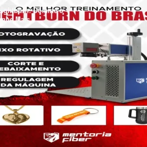 Mentoria Fiber Lightburn: Domine o Laser Fiber e Ganhe Mais