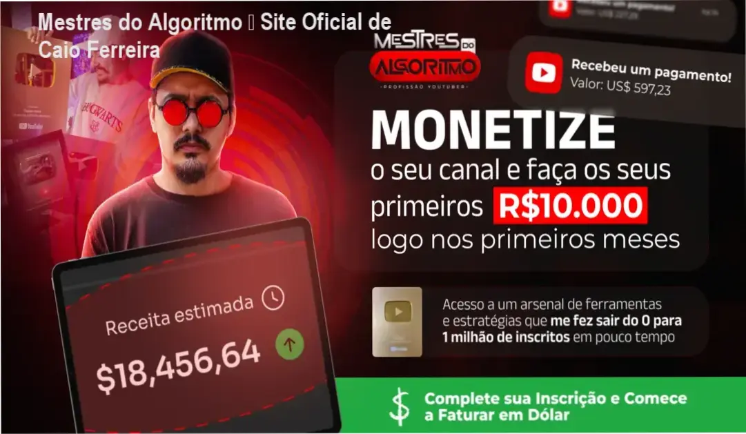 Mestres do Algoritmo – Site Oficial de Caio Ferreira 1 Mestres do Algoritmo Caio Ferreira página oficial