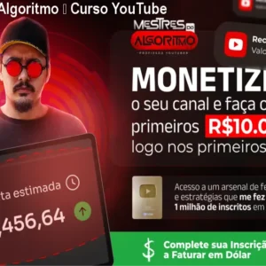 Mestres do Algoritmo – Curso YouTube Dark com IA