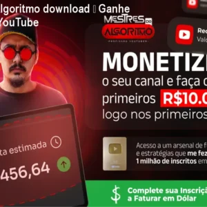 Mestres do Algoritmo download – Ganhe em dólar no YouTube